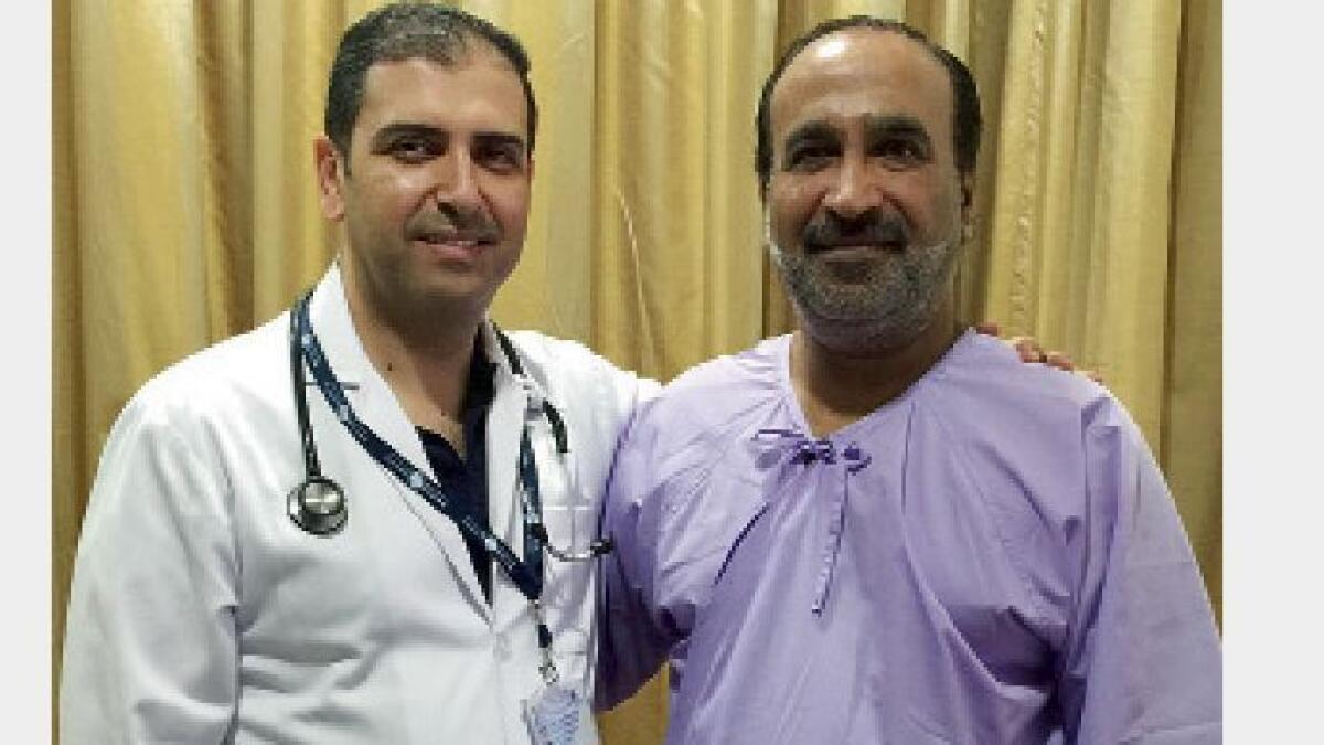 Large tumour removed in rare surgery in Sharjah