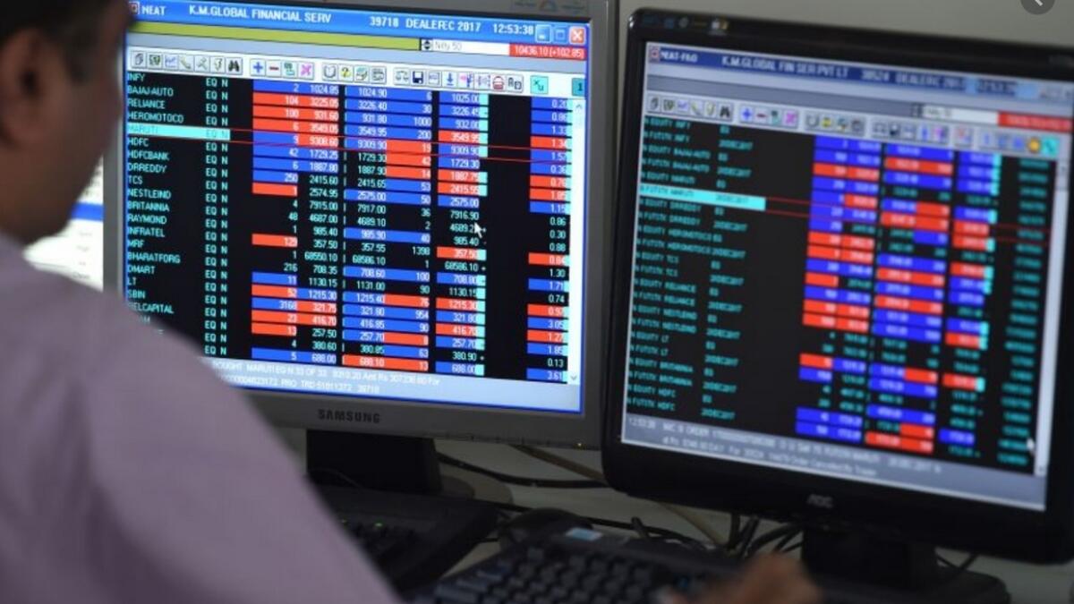 Asian stocks were in tight ranges as worries over flaring tensions between the United States and China weighed on market sentiment. - File photo