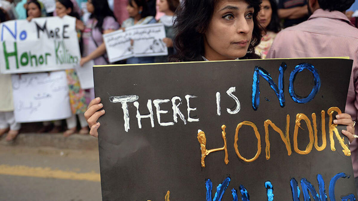 Husband murdered in rare male Pakistan honour killing