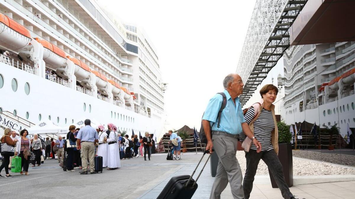Cruise visitors to Abu Dhabi increase 16%