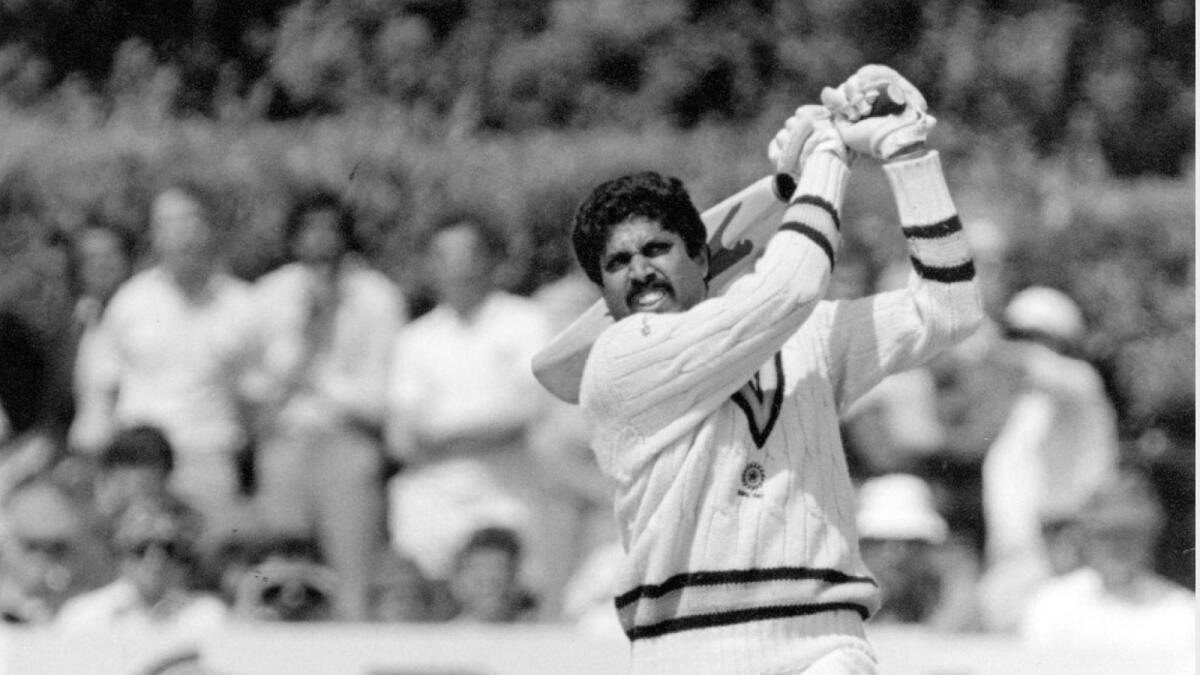 The brilliance and brutality of Kapil’s 175 not out off 138 balls in the 1983 World Cup is now a part of cricket lore. (File photo)