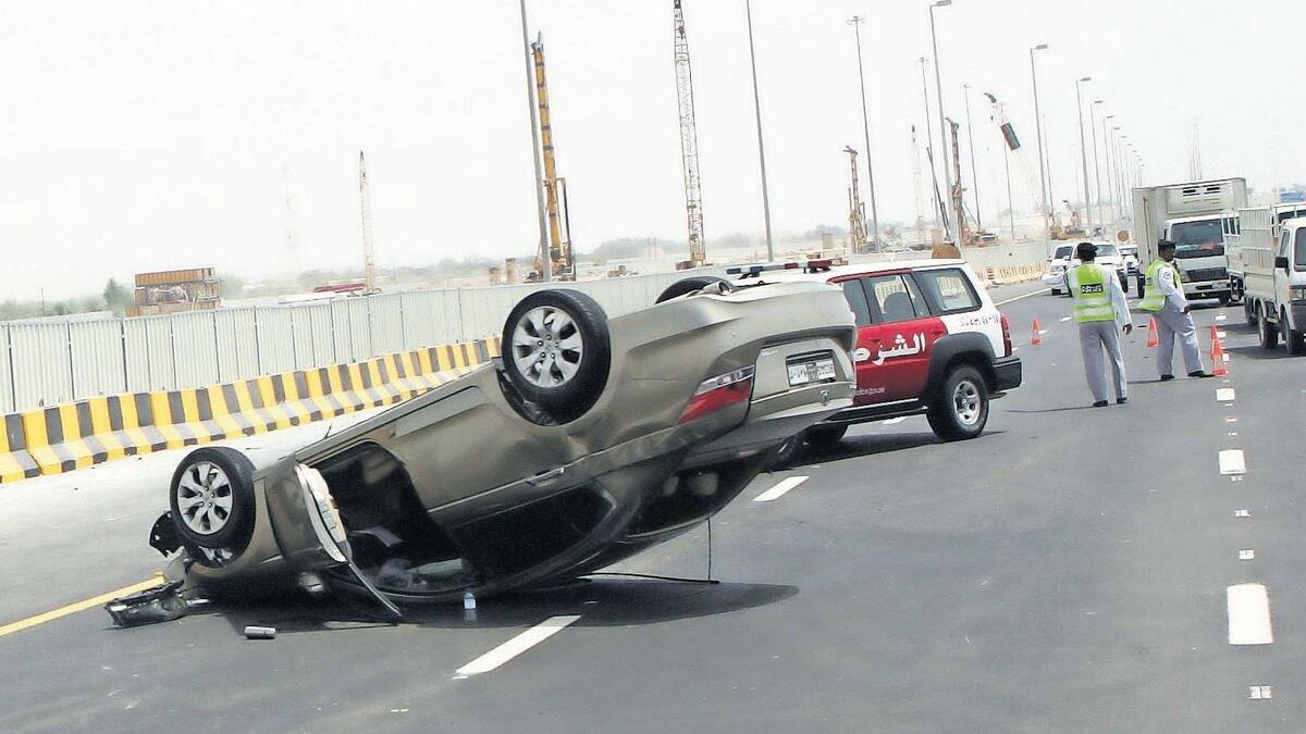 Thursday evenings most prone to accidents in Abu Dhabi