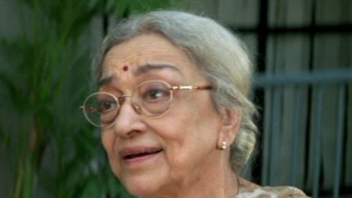 Veteran Indian actress Avav Mukherjee dies at 88