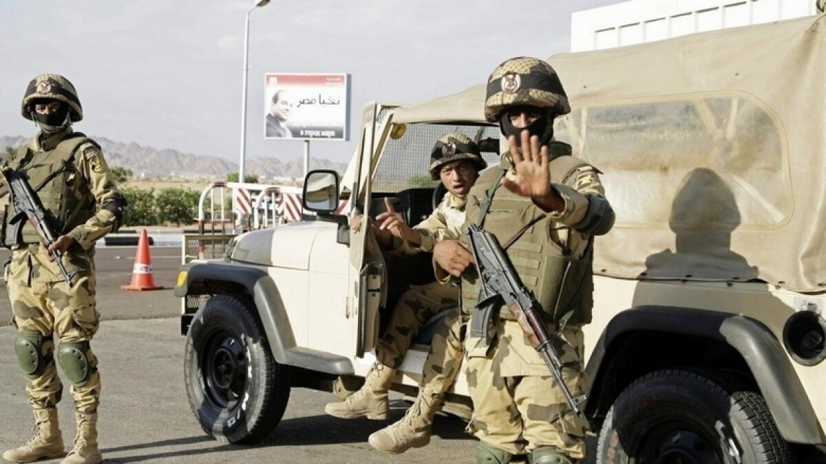 security forces, killed, wounded, sinai, blast, egypt blast