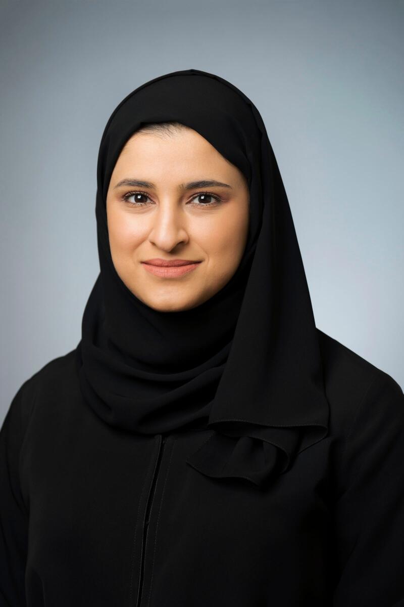 Sarah bint Yousef Al Amiri, Minister of State for Public Education and Advanced Technology.