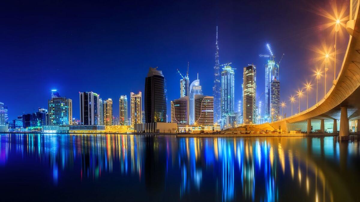 Panoramic view of Business bay and downtown area of Dubai, reflection in a river. Dubai, Miami and New York are the top three locations for branded residences globally. These cities have established luxury property markets and attract a range of domestic and international buyers. — Supplied photo