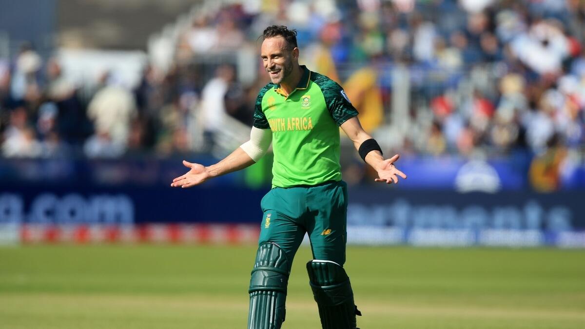 Du Plessis was criticised for being naive when explaining the selection of white batsman Rassie van der Dussen ahead of Temba Bavuma