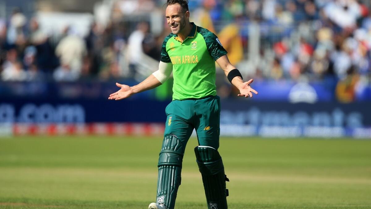 Du Plessis was criticised for being naive when explaining the selection of white batsman Rassie van der Dussen ahead of Temba Bavuma