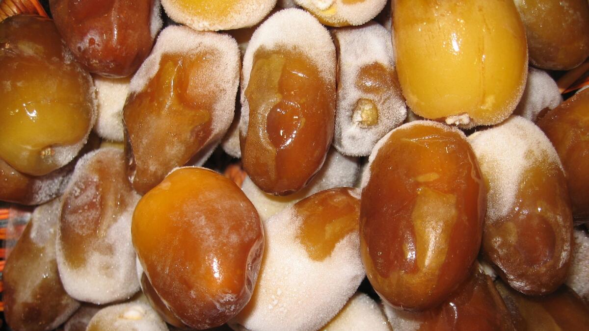 Ratab or fresh, half ripened dates, are most popular.— Supplied photos