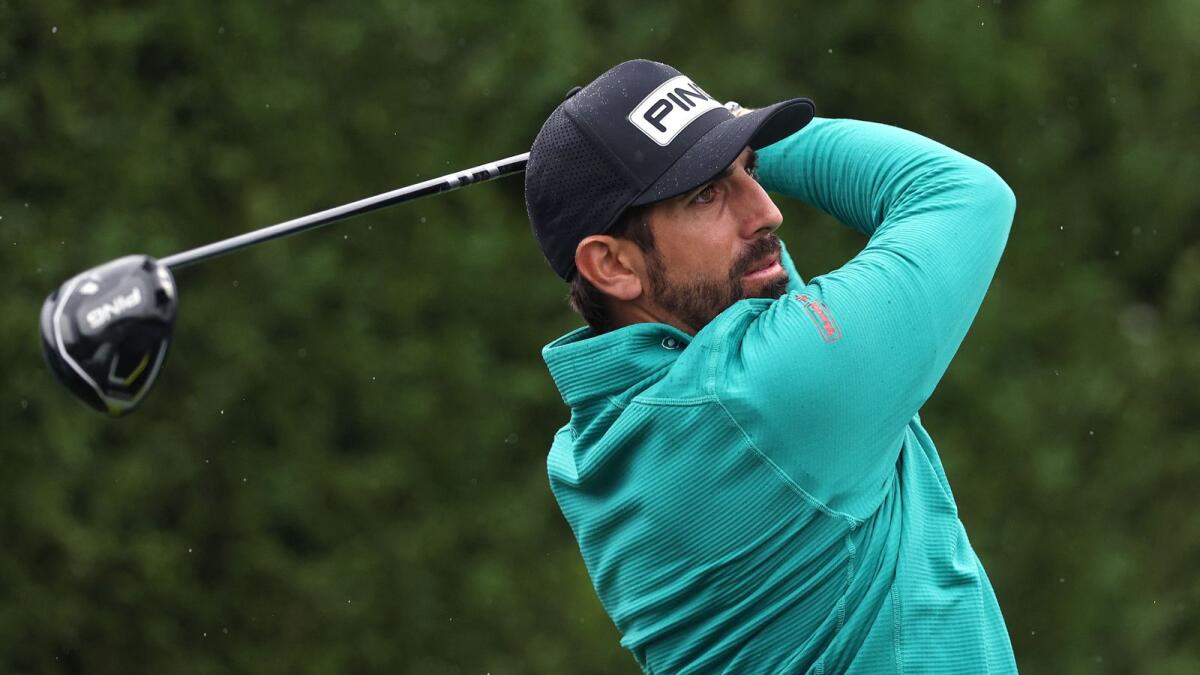 Matthieu Pavon of France in action at the AT&amp;T Pebble Beach Pro-Am. - AFP