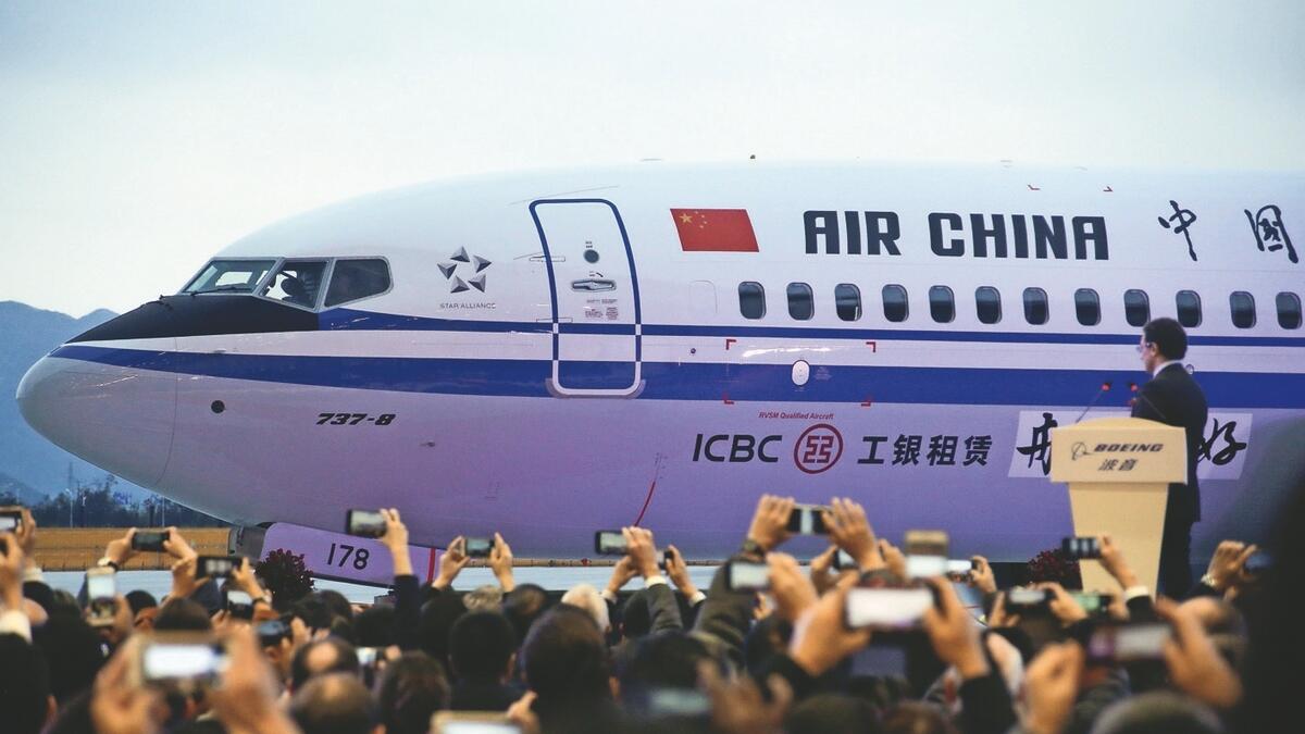 Boeing delivers first 737 from China plant