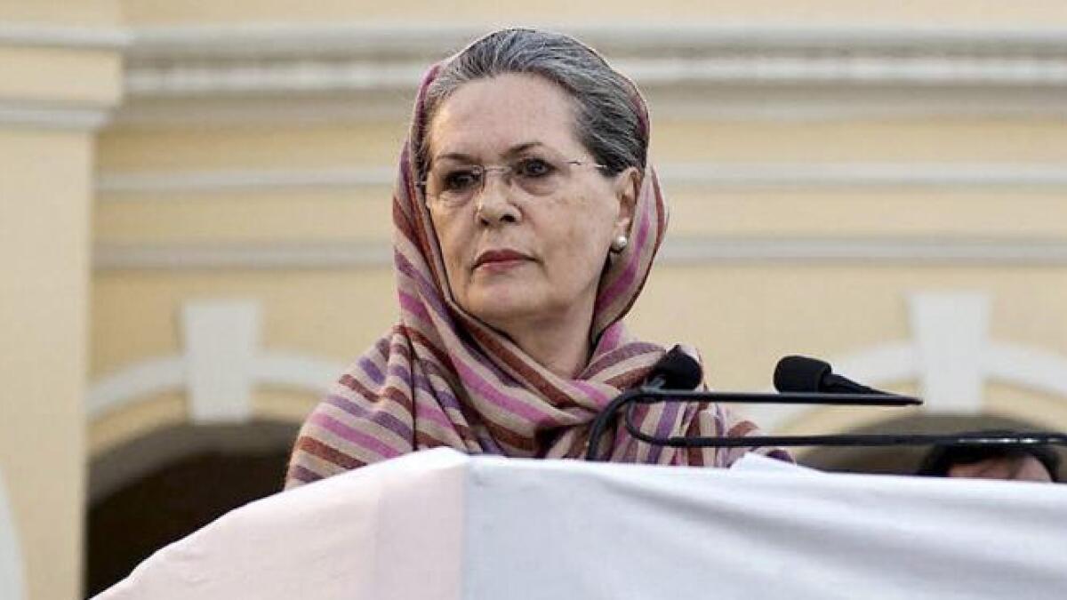 Sonia Gandhi rushed back to Delhi due to ill health 