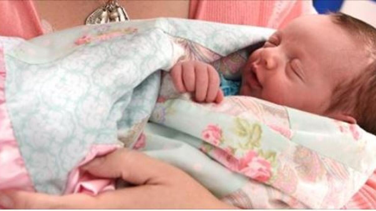 WATCH: This baby girl was born TWICE 