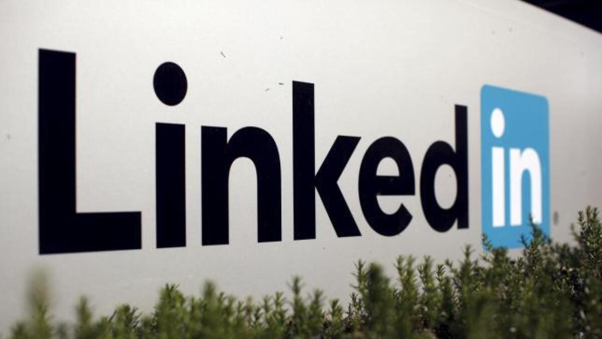 LinkedIn back after being down for hours