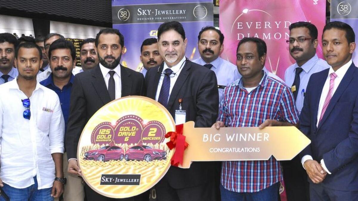 Sky Jewellery gives away gold, Mercedes Benz to winners