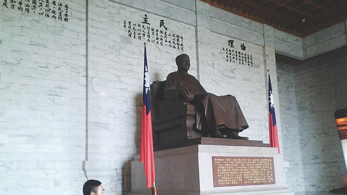 Chiang Kai-shek Memorial in Taipei
