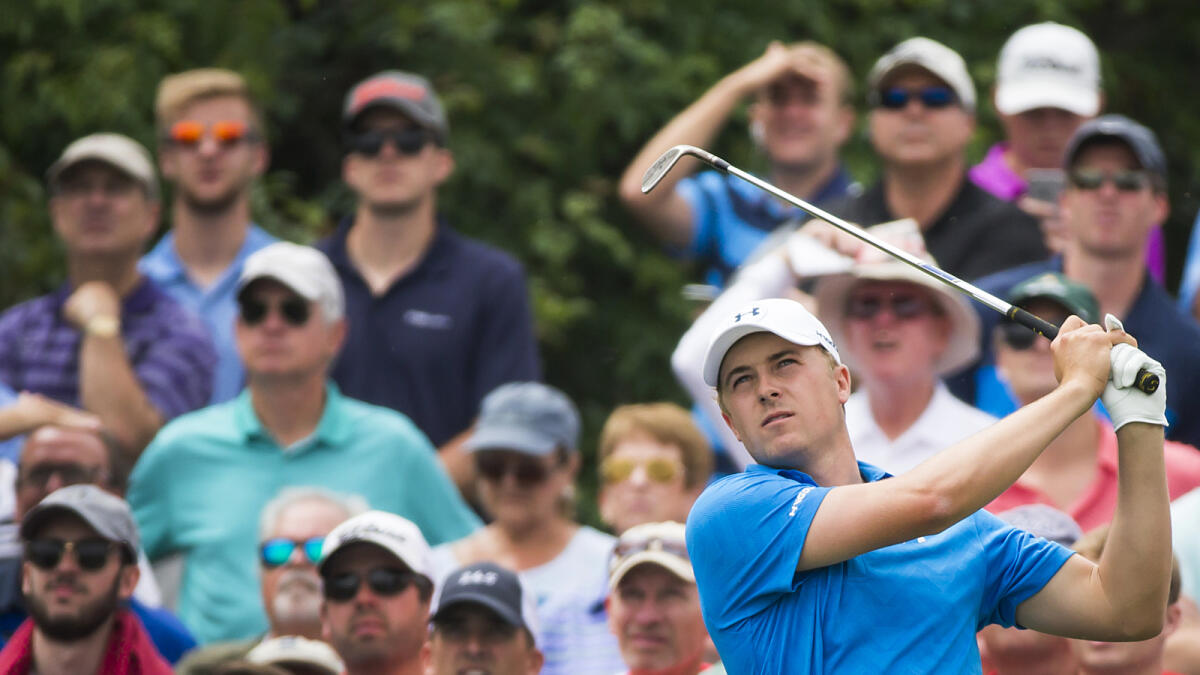 Spieth shines, Crane leads at Byron Nelson