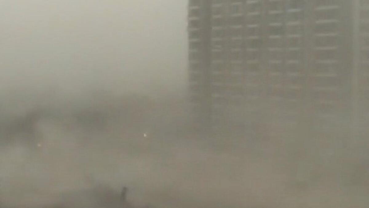 Heavy dust storm, rain hit Delhi; trees uprooted, flights cancelled