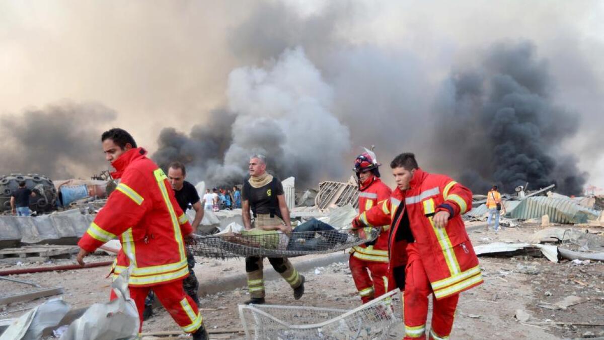 Beirut has never ever witnessed a destruction that is comparable to the August 4, blast. - Reuters
