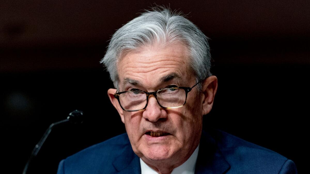 Federal Reserve Chairman Jerome Powell. – AP
