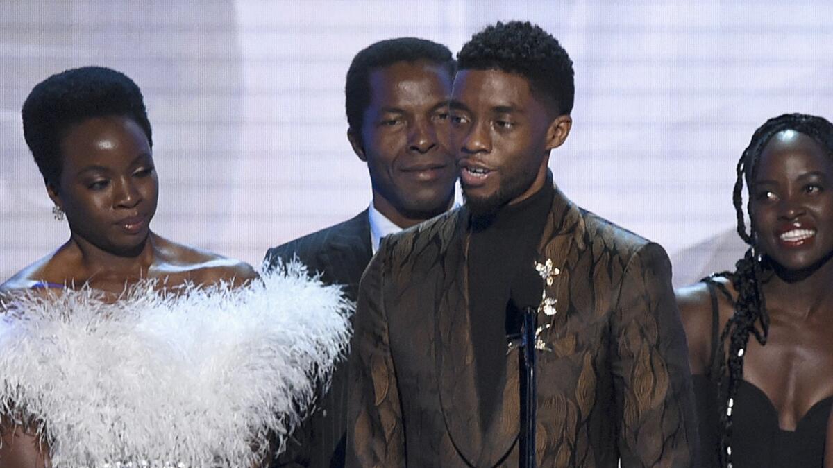 Black Panther wins top honour at SAG Awards 
