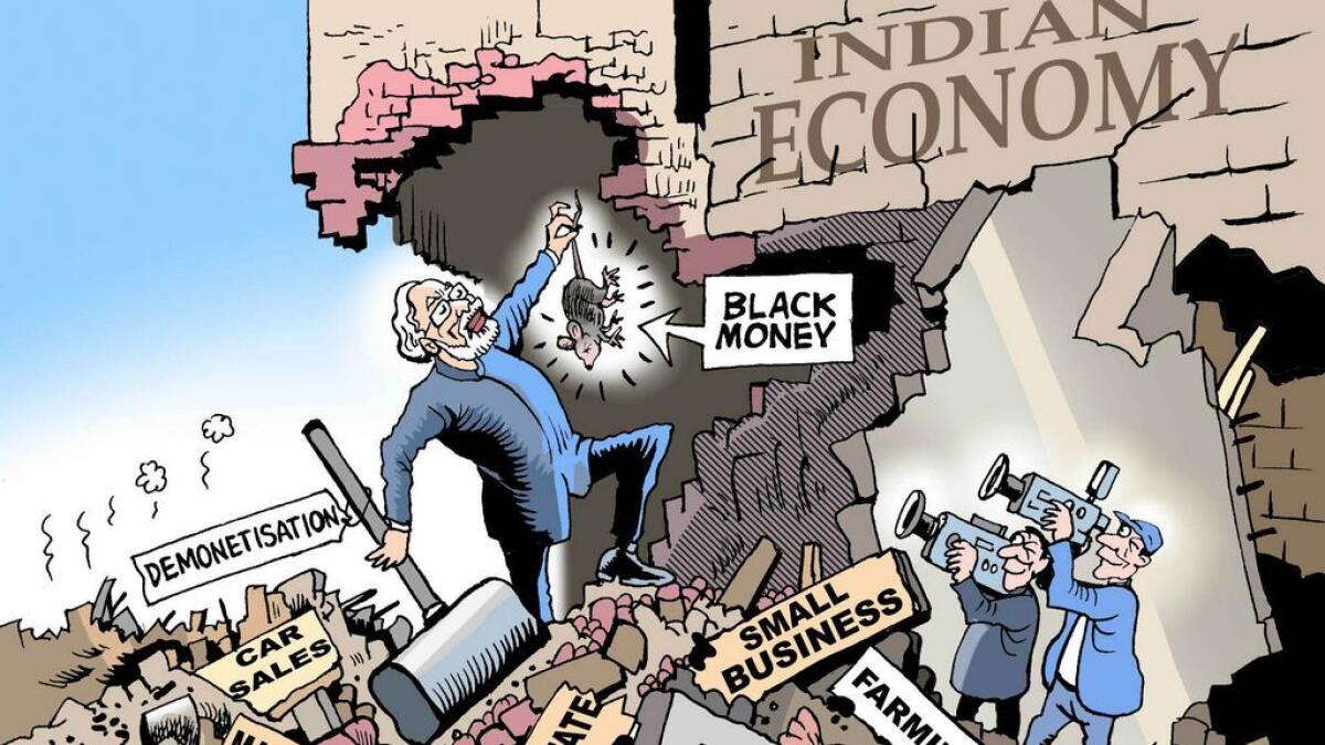 Has Modis demonetization ended black money or just harmed Indias economy?