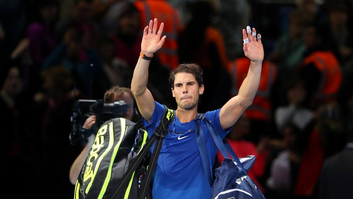 Injured Nadal says his season is finished