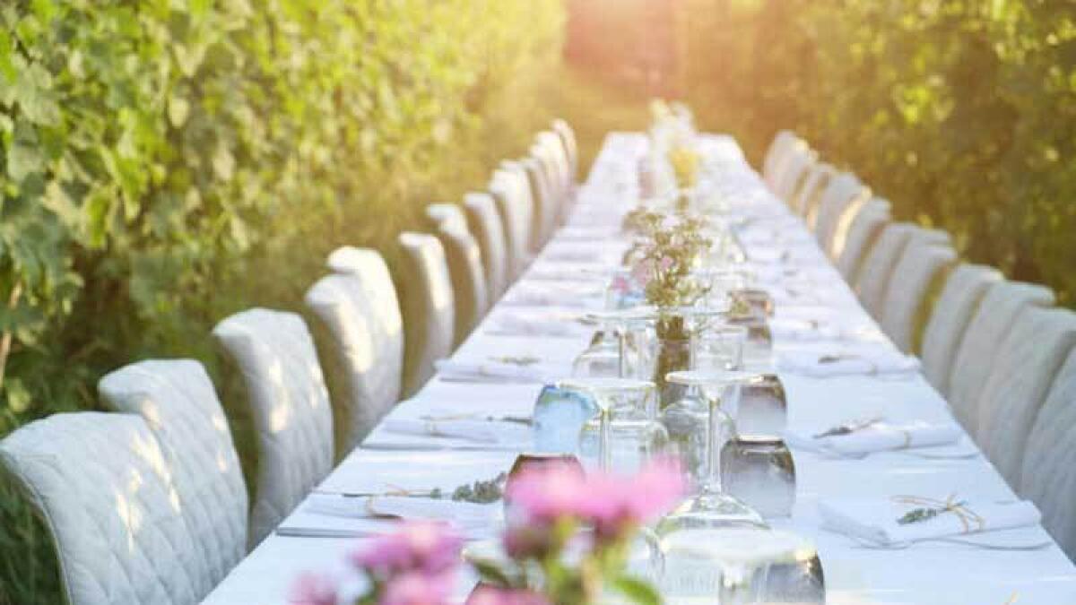 Wedding guests served food meant to be thrown away 