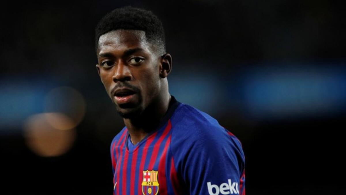 FC Barcelona's Ousmane Dembele. — Reuters