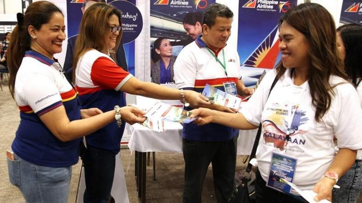 Discounted air tickets were offered at the event, with the aim of encouraging people to visit the Philippines and promote its tourism and hospitality. (Juidin Bernarrd)