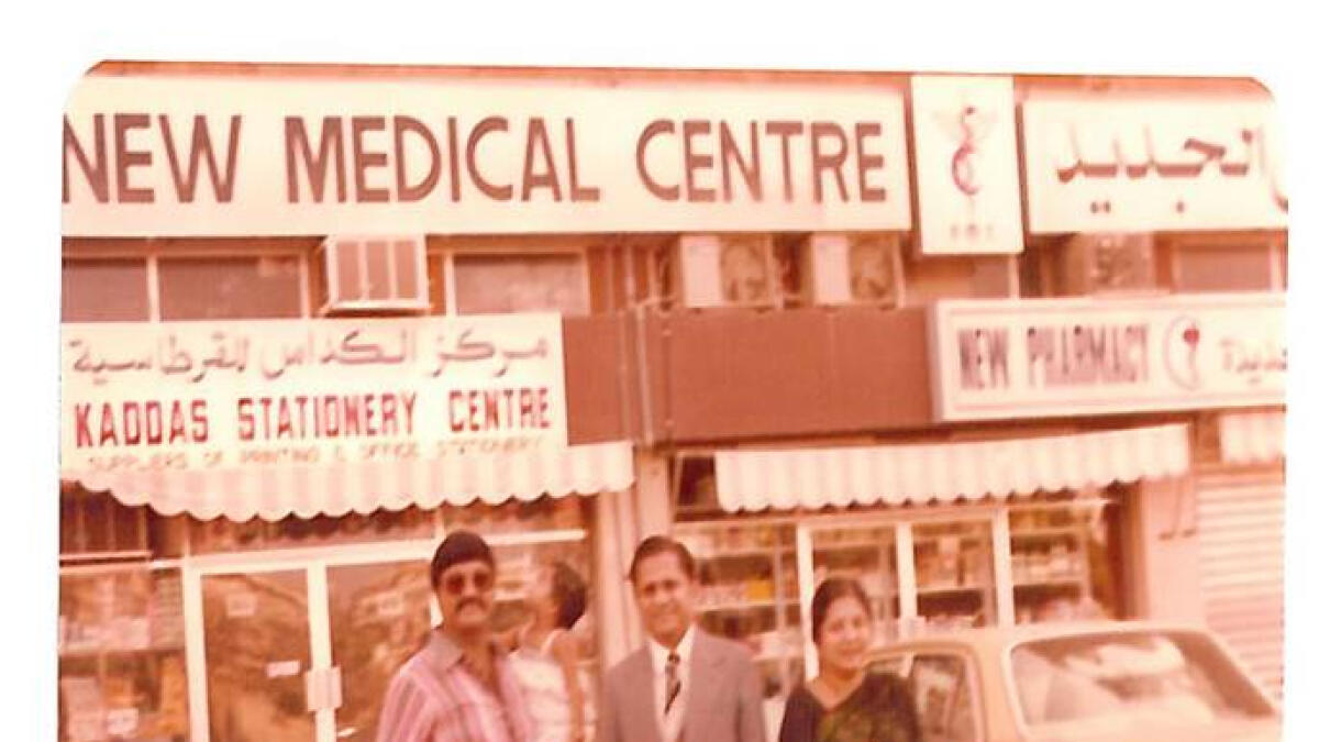 THEN AND NOW: From a facility that started with only a doctor, a dentist, a fully-equipped pathology laboratory, X-ray facilities and other services, Dr B.R. Shetty’s business empire now includes the largest private sector healthcare company with a market capitalisation of $2.75 billion.