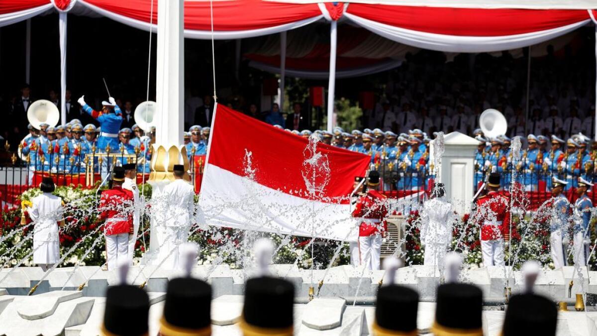 Indonesia sinks foreign boats to mark independence