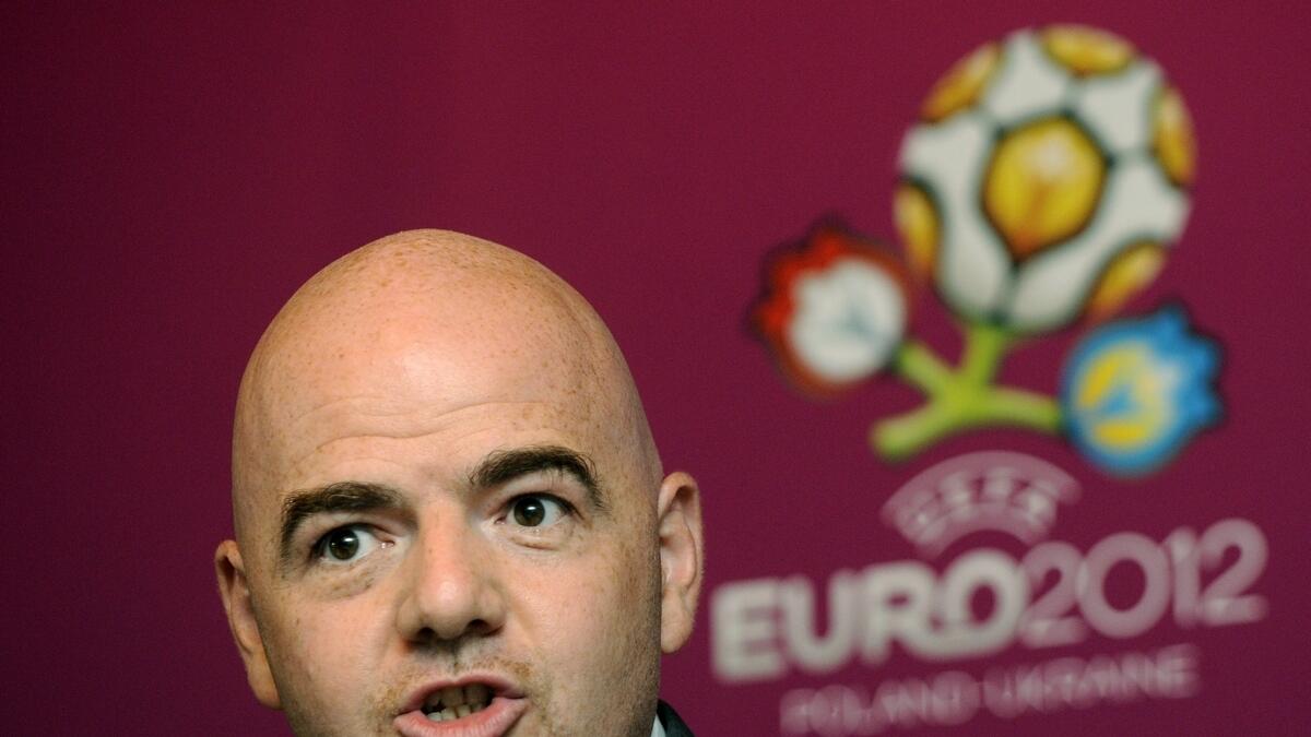 Swiss authorities said last month that proceedings had been launched against Gianni Infantino by a special prosecutor . (AP)