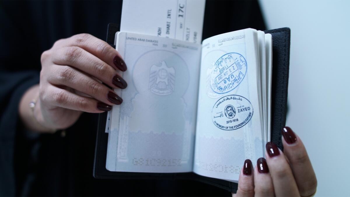  Did you get this special stamp on your passport in UAE?