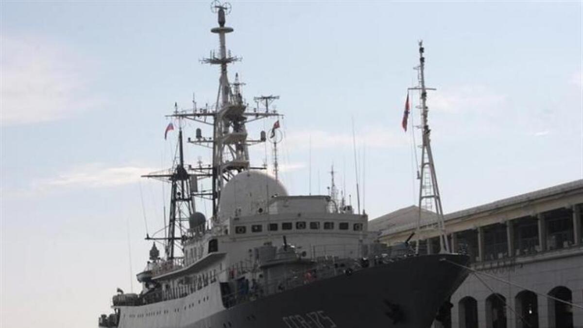 Russian spy ship reappears off US coast