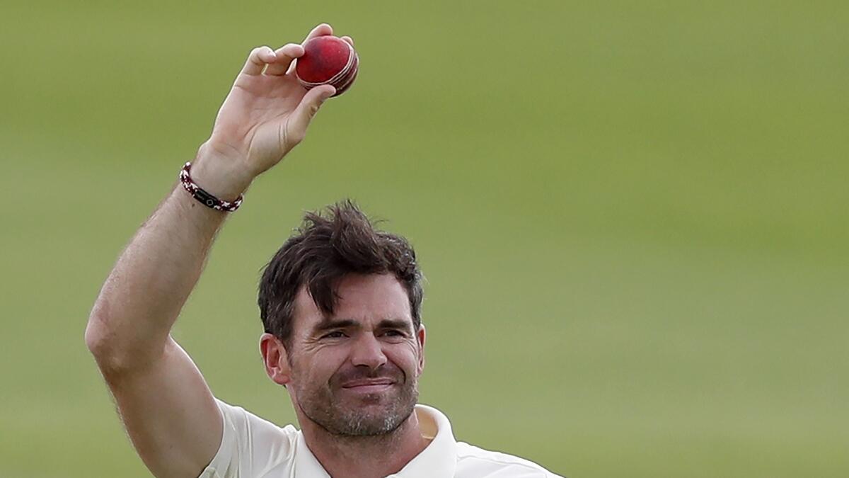 James Anderson made history when he had Pakistan captain Azhar Ali caught at slip by  Joe Root in the drawn third Test