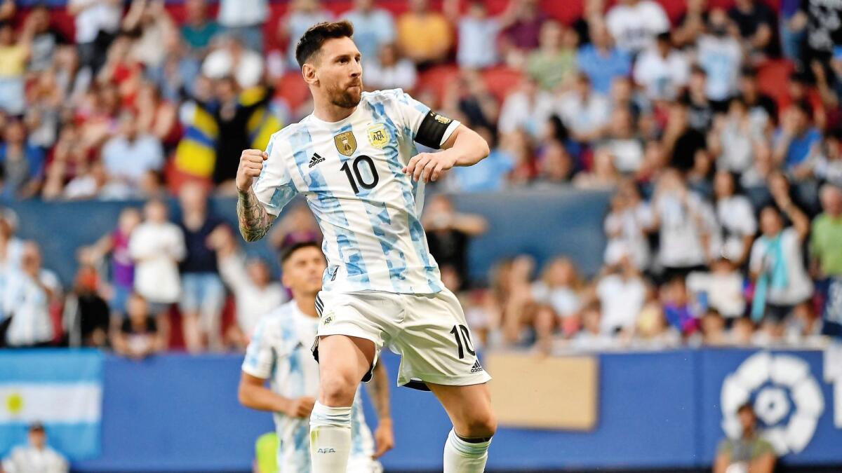 L'Argentin Lionel Messi.  -fichier AFP