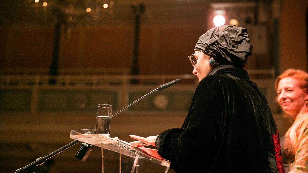 Shaikha Jawaher gets international honour for humanitarian work
