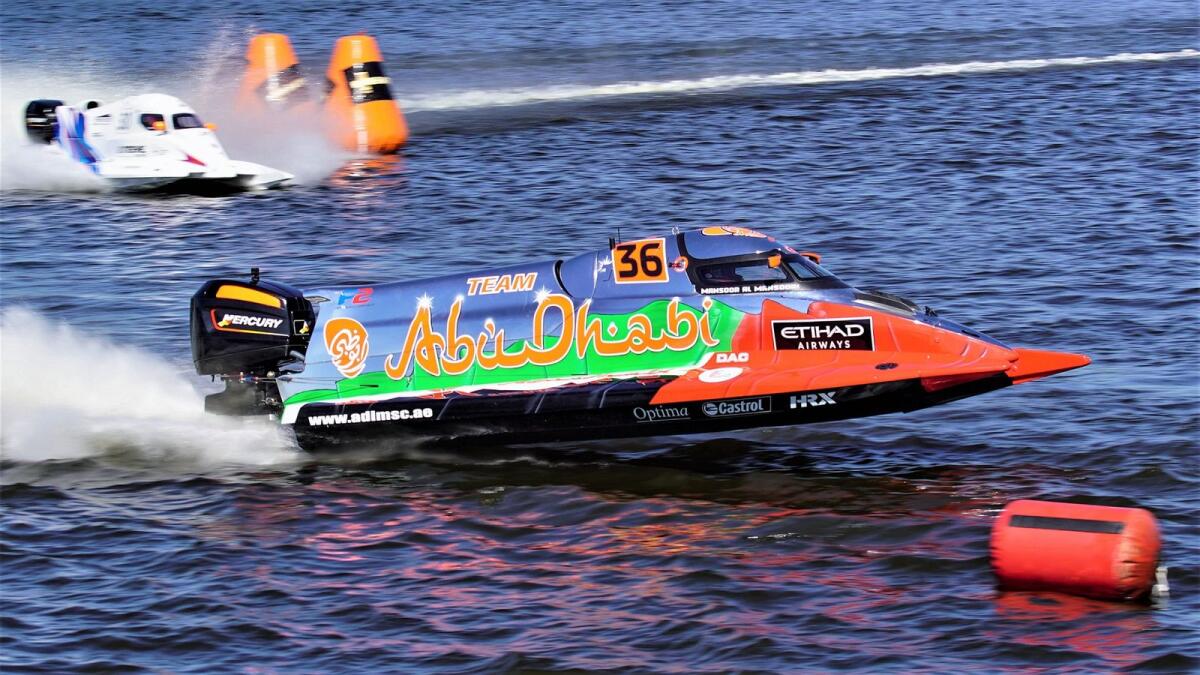 Team Abu Dhabi’s Mansoor Al Mansoori during qualifying. — Supplied photo