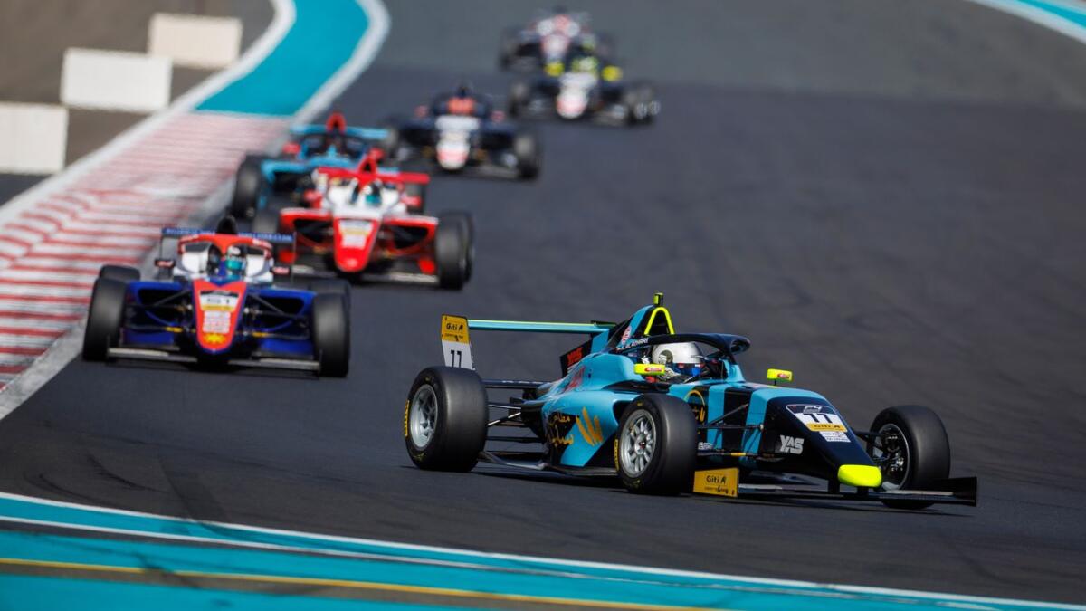 Action will feature YAS HEAT RACING TEAM,Formula 4 Championship Round 2, Race 2. - Supplied photo