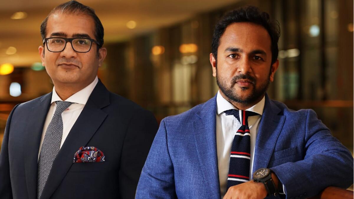 Shremohan Chauhaan, Co-Founder and COO, and (right) Imran Farooqui, Founder and CEO of Nuqi Digital Wealth.