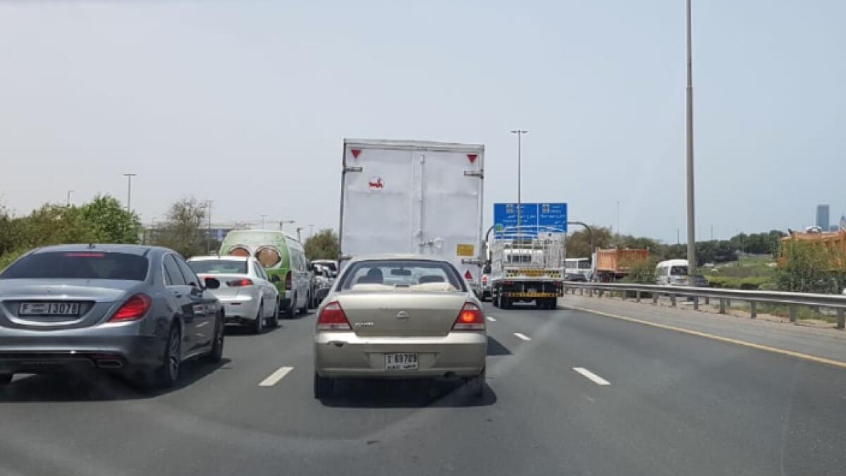 Traffic update: Accident causes heavy congestion on this Dubai road 