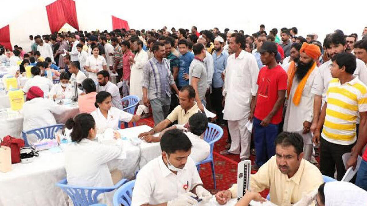 9,000 benefit from free health camp at GMC hospitals