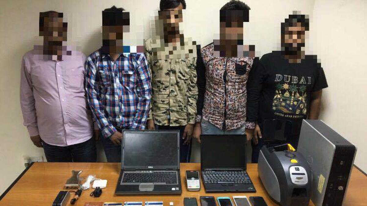 RAK police nab credit card forging Asian gang