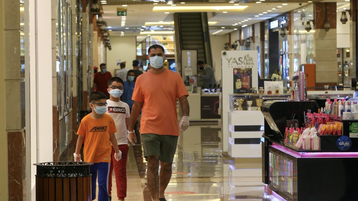 Children under 12 years are now allowed to enter shopping malls and the restaurants across the UAE. Photo: Ryan Lim/Khaleej Times