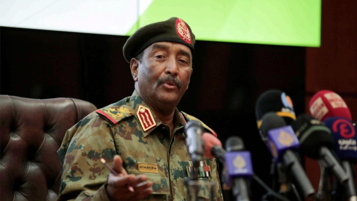 Gen. Abdel-Fattah Burhan. — AP