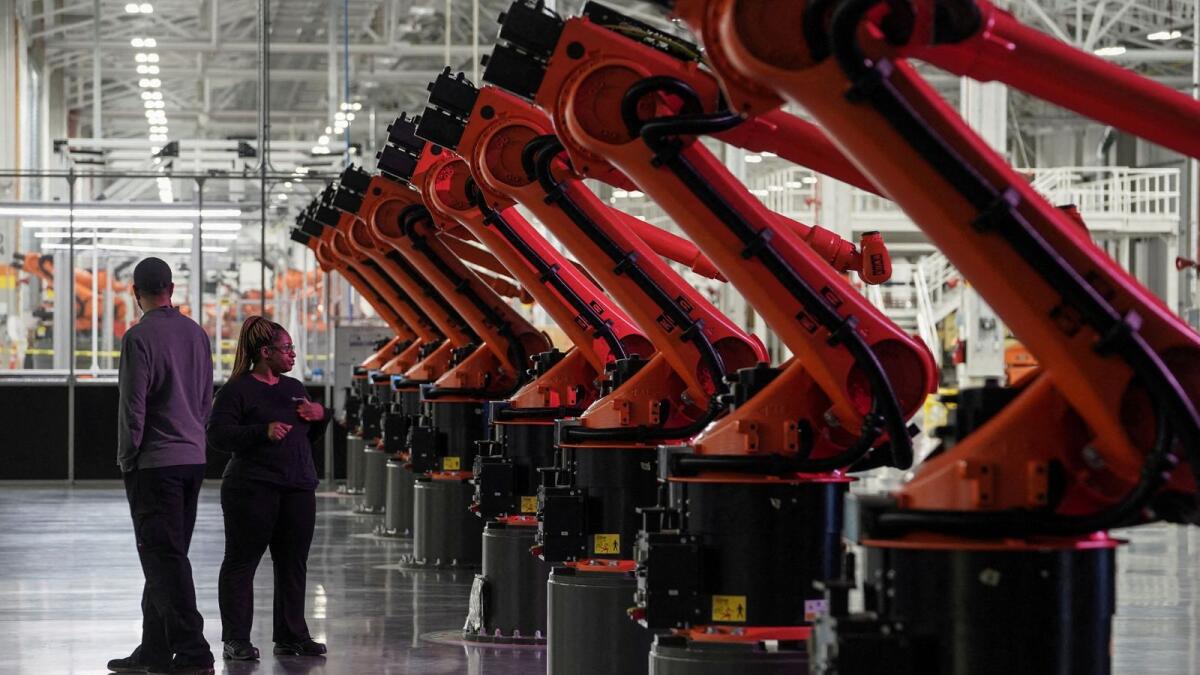 A Mercedes-Benz electric vehicle battery factory in Woodstock, Alabama, US. — Reuters file