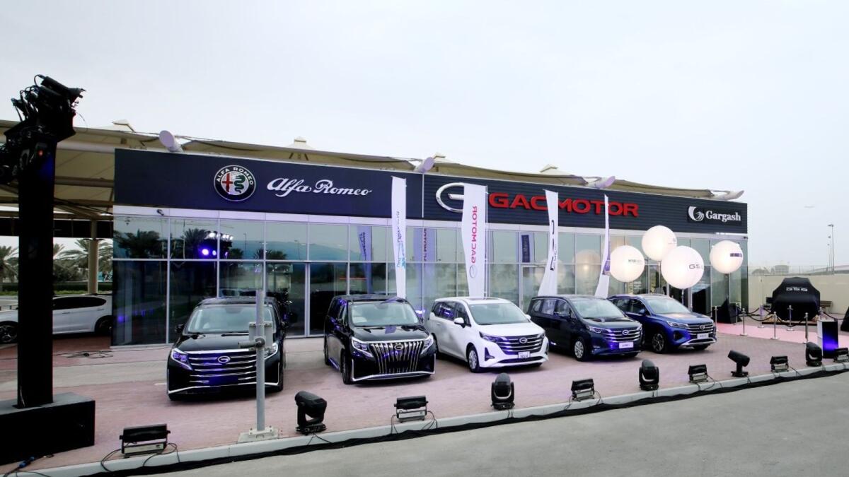 The Abu Dhabi showroom is the Group's third after two facilities in Dubai.
