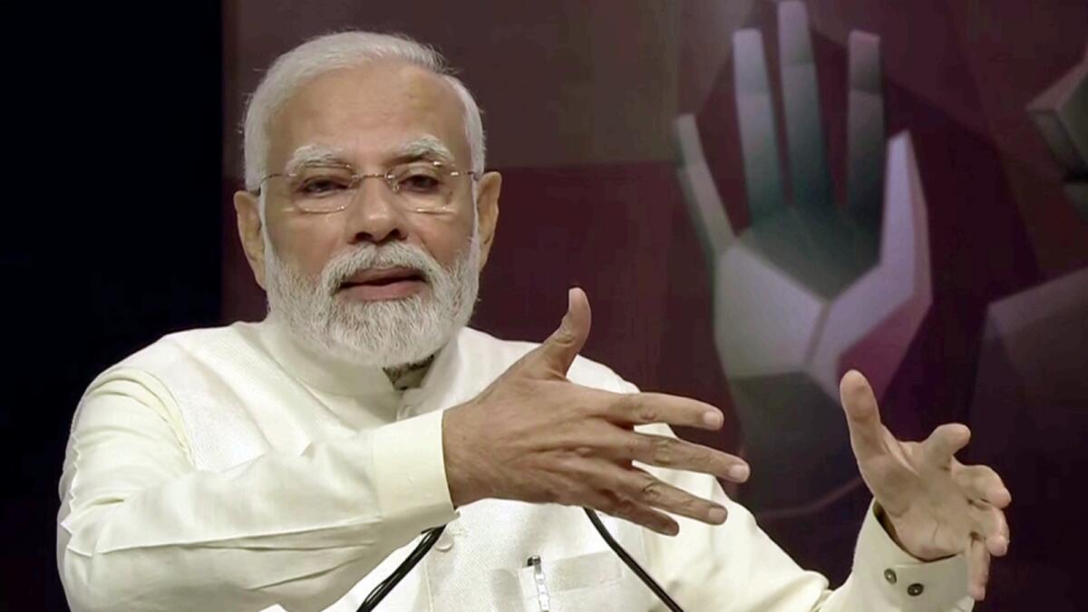 Indian Prime Minister Narendra Modi. — ANI
