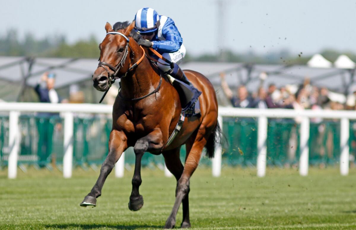 Baaeed was unstoppable in the Group 1 Queen Anne Stakes. (Shadwell Twitter)